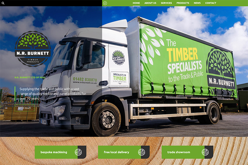 timber merchant website itseeze websites leeds